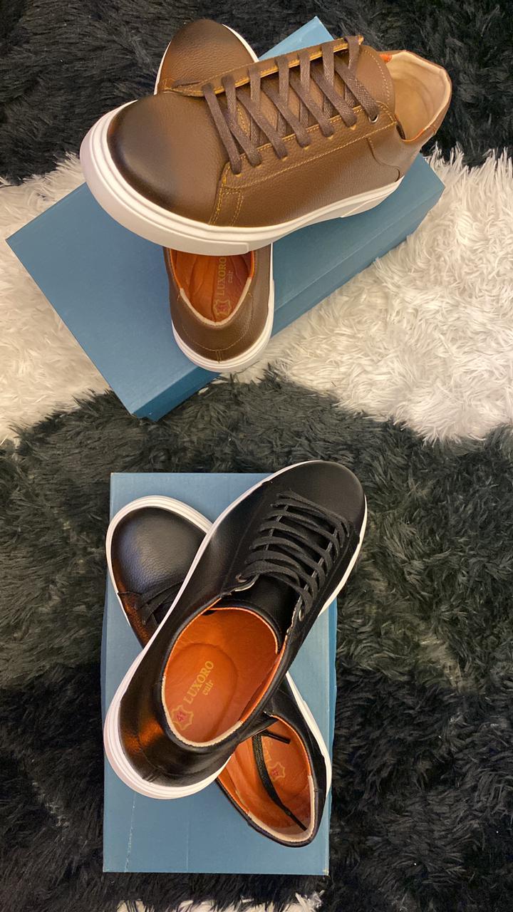 حذاء جلدي فاخر